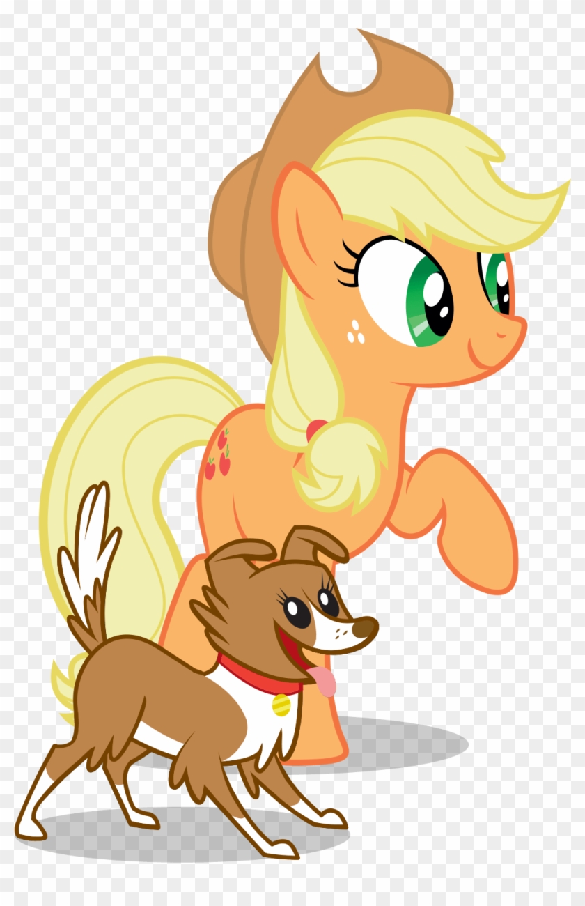 Applejack, Cute, Official, Raised Hoof, Safe, Simple - Little Pony Friendship Is Magic #867318
