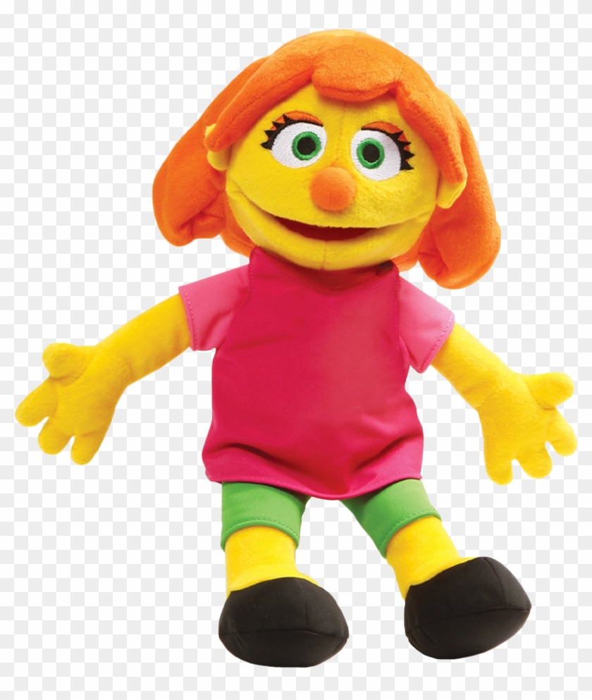 Julia 14” Plush - Sesame Street Doll #867334