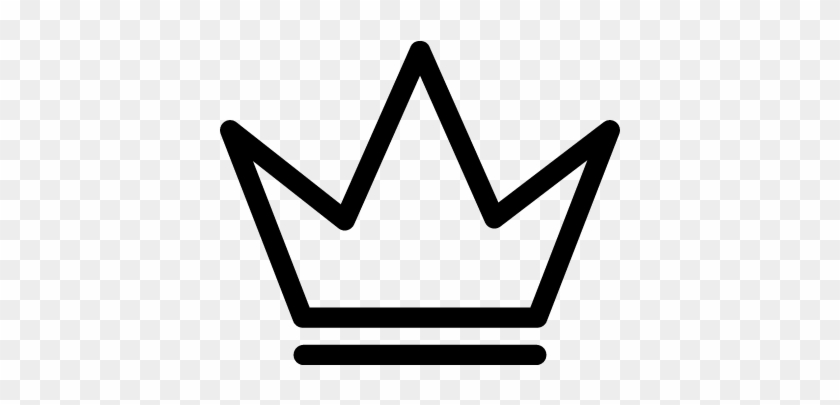 Royal Crown Outline For A Prince Vector - Logos With Straight Lines #867391