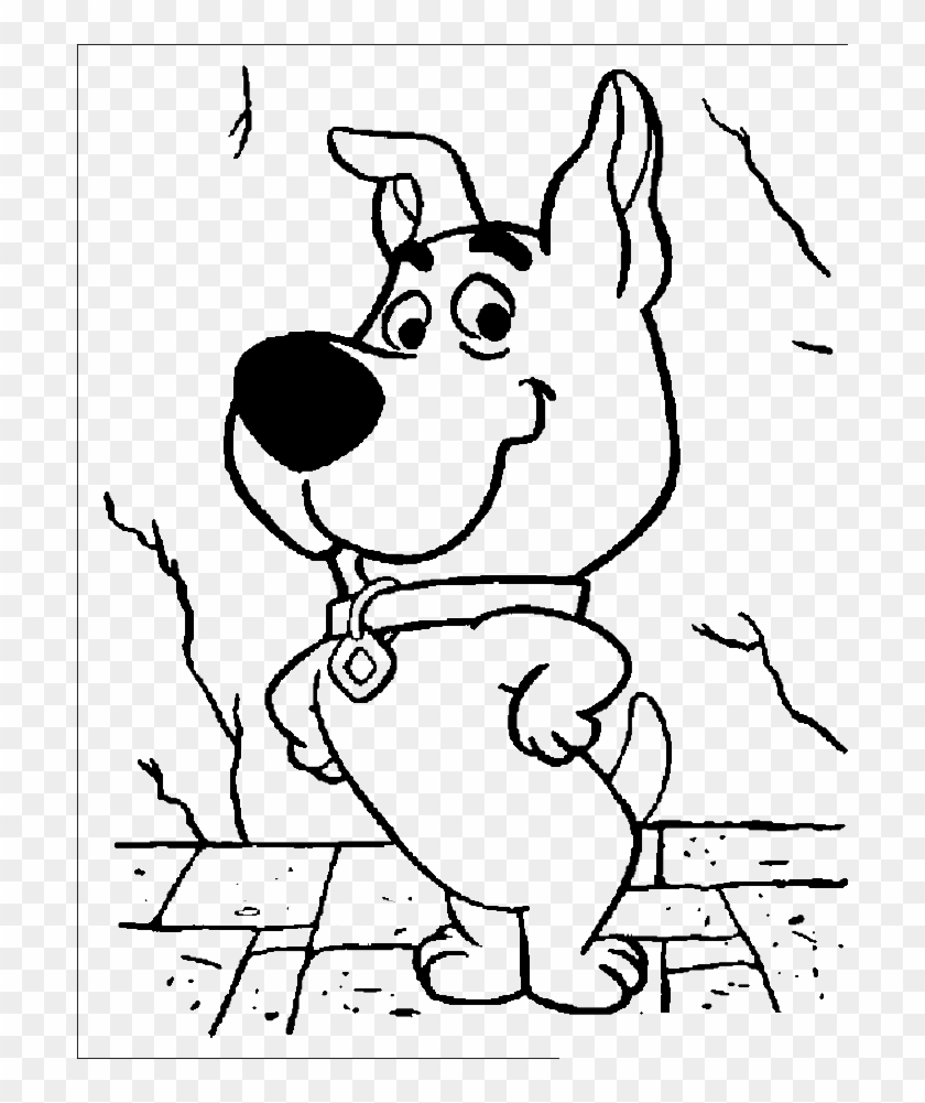 Photos Of Scrappy Doo Coloring Pages - Easy Scooby Doo Drawing #867412