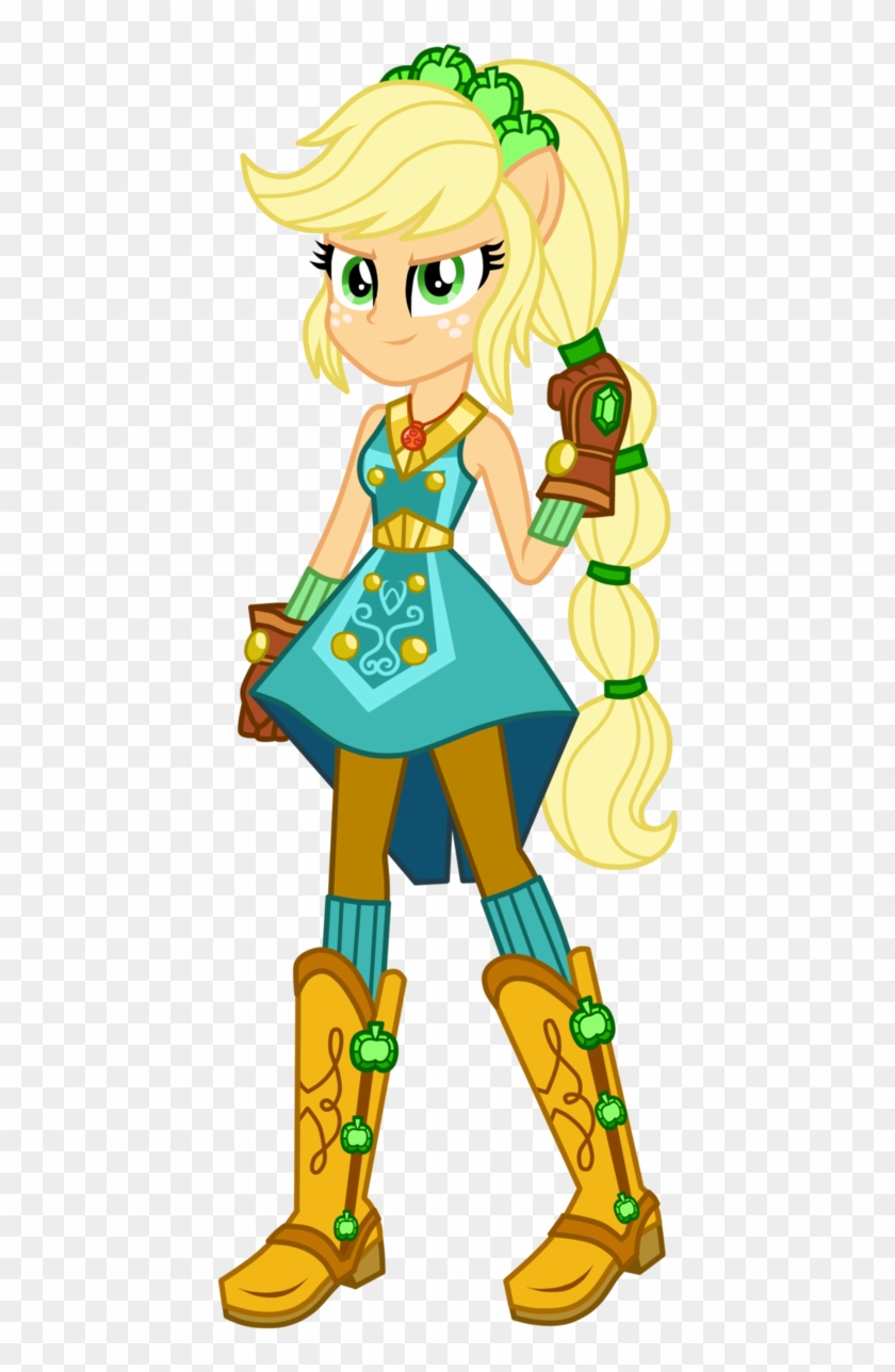 [legend Of Everfree] Applejack By Mixiepie On Deviantart - Equestria Girls Everfree Applejack #867433