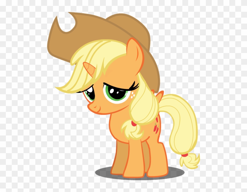 Filly Alicorn Applejack - My Little Pony Png #867492