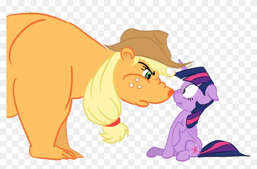 Alicorn, Applejack, Applejack Is Not Amused, Artist - Cartoon #867495