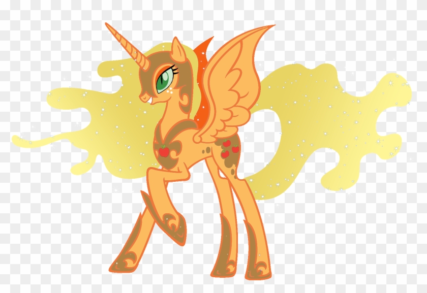 Alicorn, Applecorn, Applejack, Artist - Applejack As An Alicorn #867502