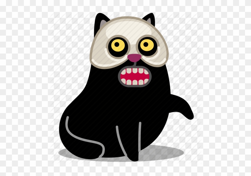 Dead Clipart Fear Death - Calavera Gato Png #867561