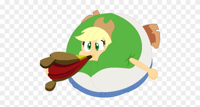 608419 Applejack Artistikuntyphoon - Equestria Girls Applejack Inflation #867563