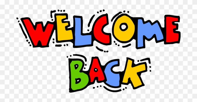 Welcome Back - Welcome Back Clipart #867575