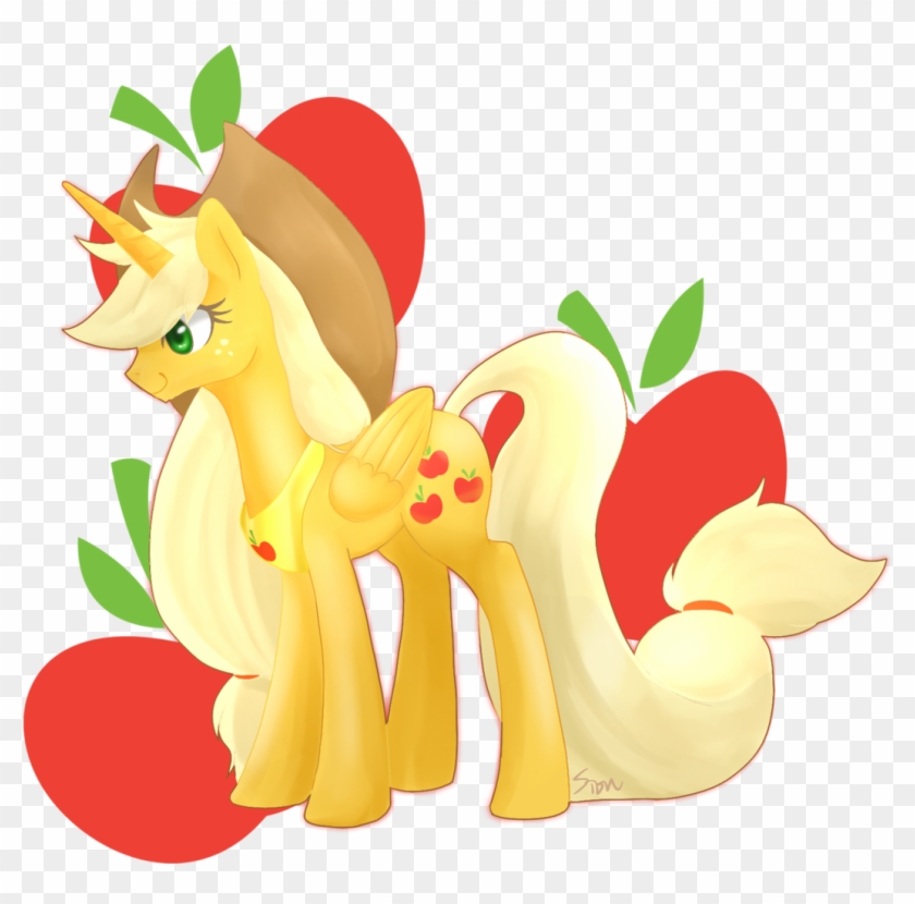 Alicorn, Alicornified, Applecorn, Applejack, Artist - Applejack Cutie Mark #867605