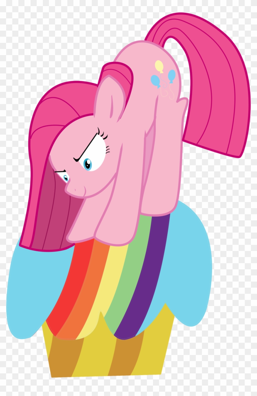 Pinkie Pie Cupcakes Vector By Pridark Pinkie Pie Cupcakes - Pinkie Cupcake #867653