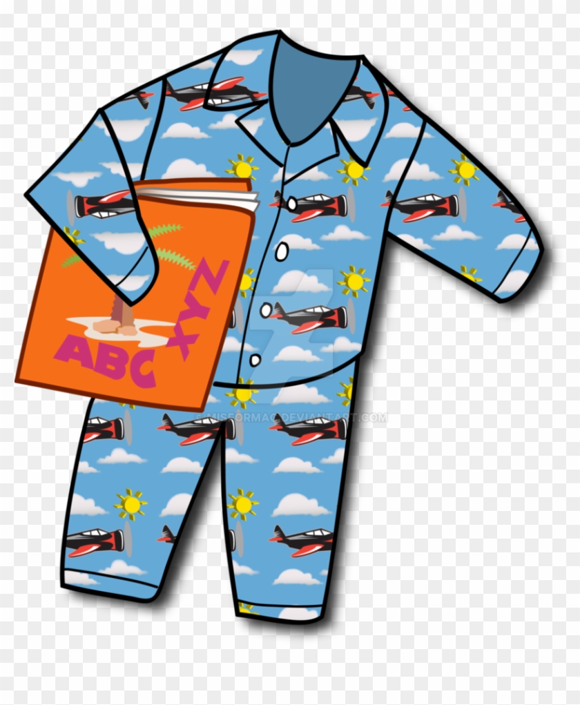 Kids Pajamas By Misformac - Cartoon - Free Transparent PNG Clipart ...