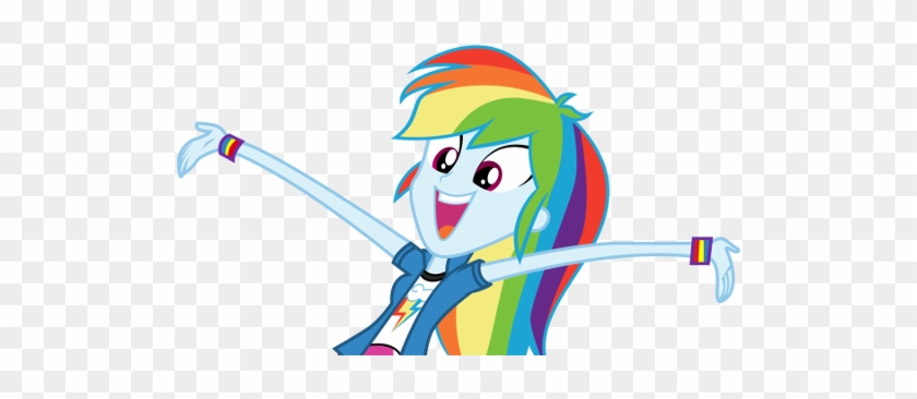 When We Get Back To The Dorm, We All Spread Out In - Rainbow Dash Human Equestria Girls #867675