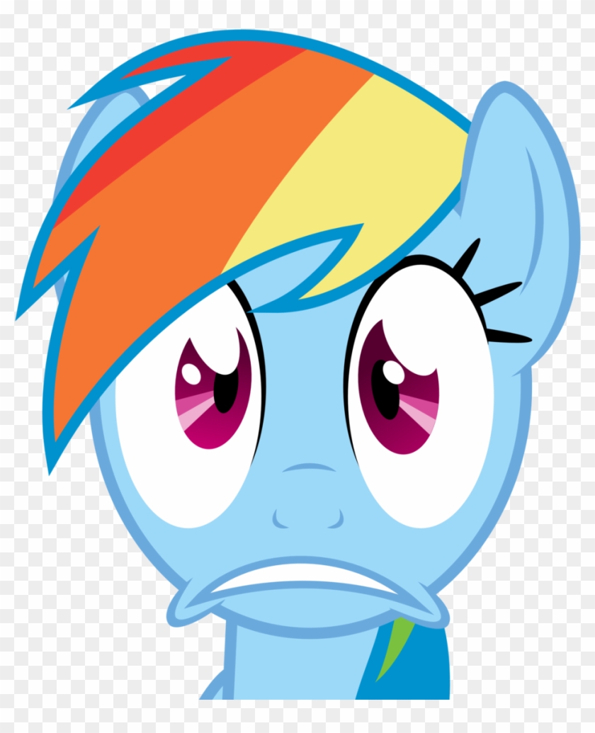 Rainbow Dash By Takua770 Rainbow Dash By Takua770 - My Little Pony Rainbow Dash Face #867690