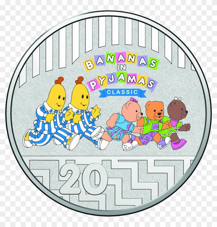 It Ran For Three Seasons With Both The Classic Live-action - Bananas In Pyjamas Coin #867701