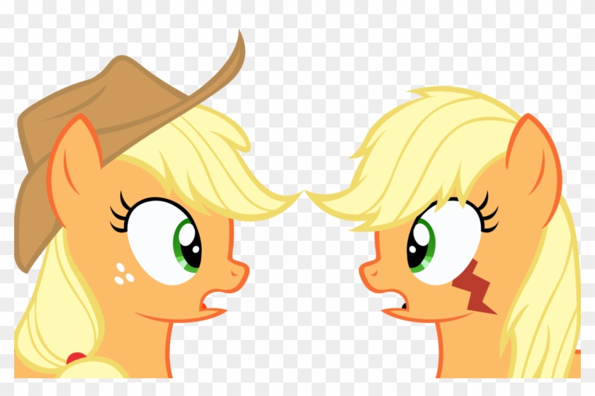 Alternate Hairstyle, Applejack, Artist - Cartoon #867726