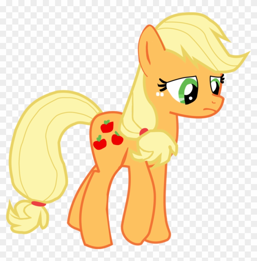 Sad Applejack V2 By Tangy751 - My Little Pony Apple Jack #867739