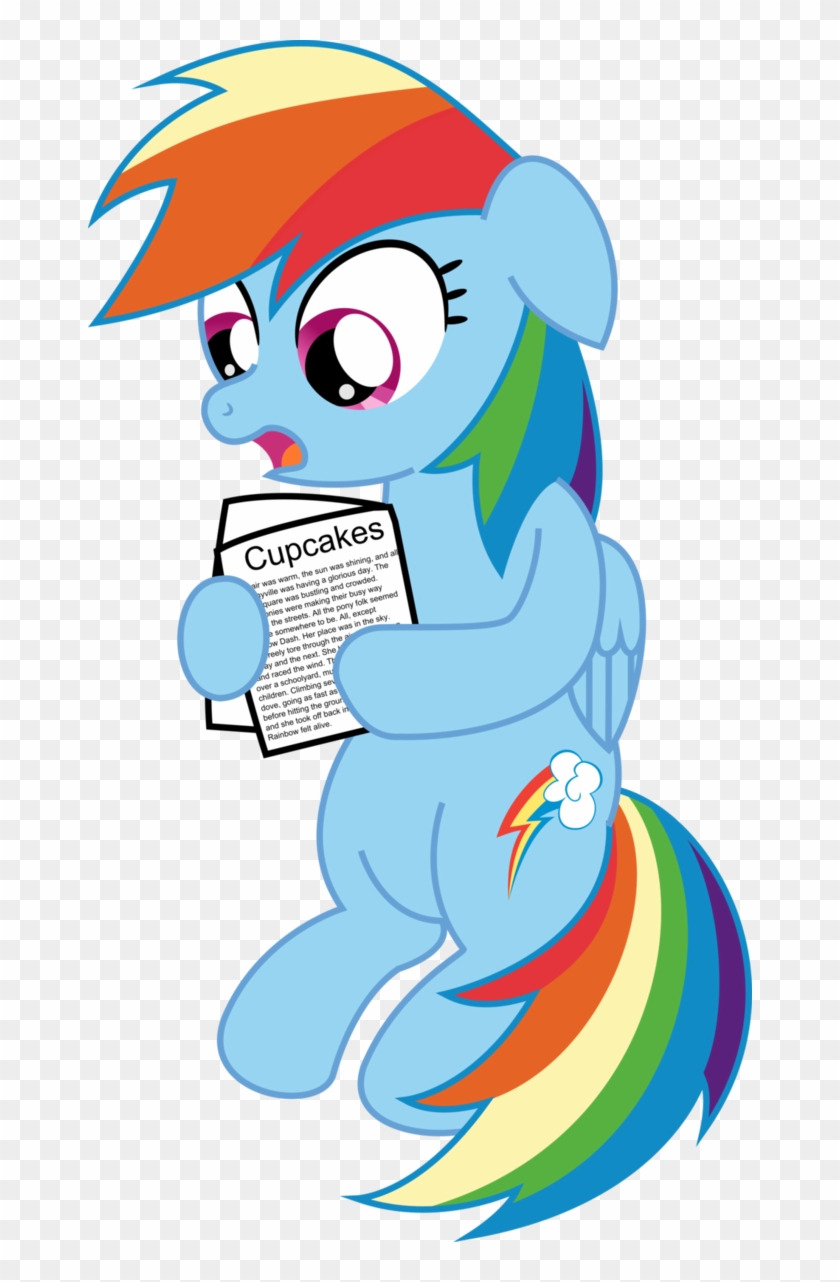 Movierainbow Dash Discovers Rainbow Dash Cupcakes Creepypasta - Cartoon #867753
