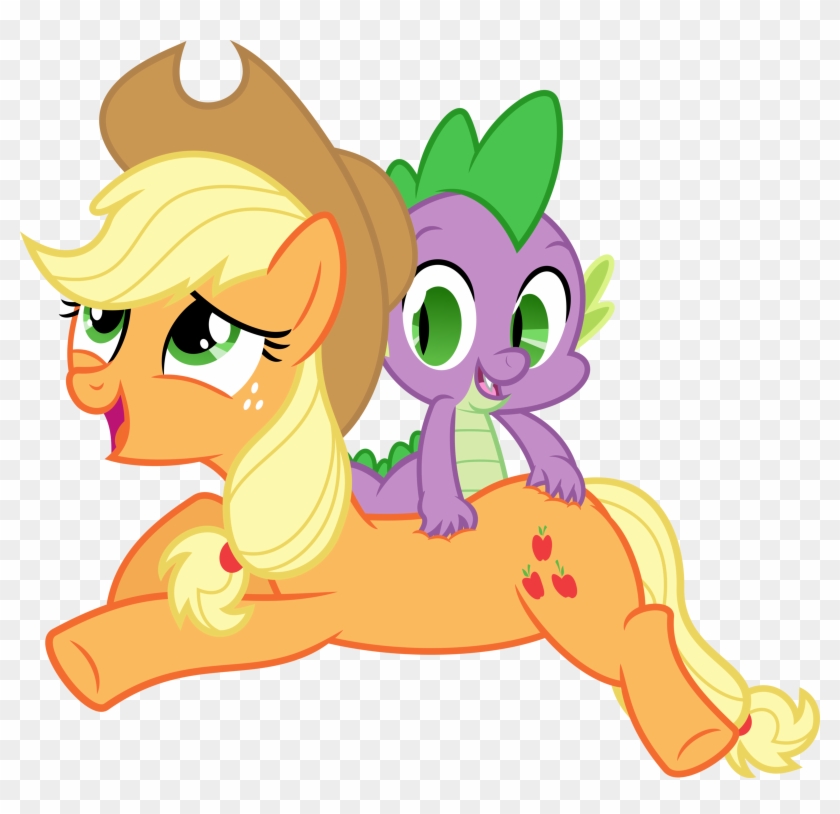 Applejack's Back Rub By Psychicwalnut Applejack's Back - Mlp Applejack Gif #867801