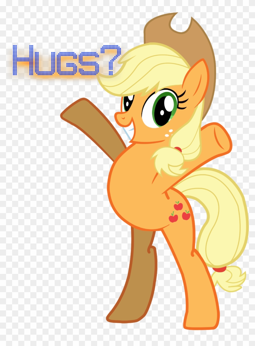 Hug Applejack - Cartoon #867813