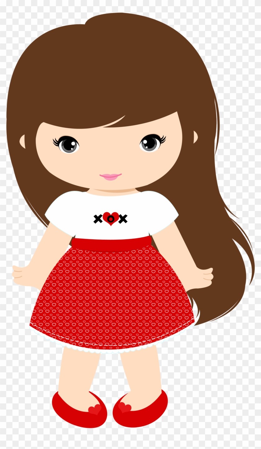 Thumb Image - Menina Boneca Desenho, HD Png Download , Transparent Png  Image - PNGitem