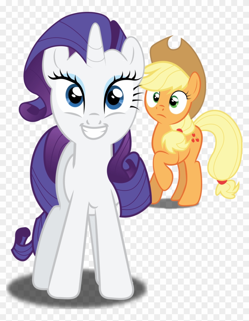 Applejack Shocked - Rarity Looking Forward #867831