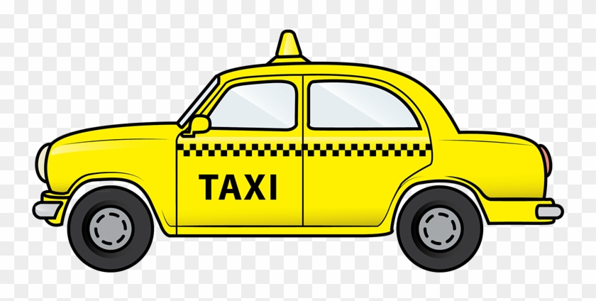 Taxi Cab Clipart Transparent Background - Taxi Clipart #867851