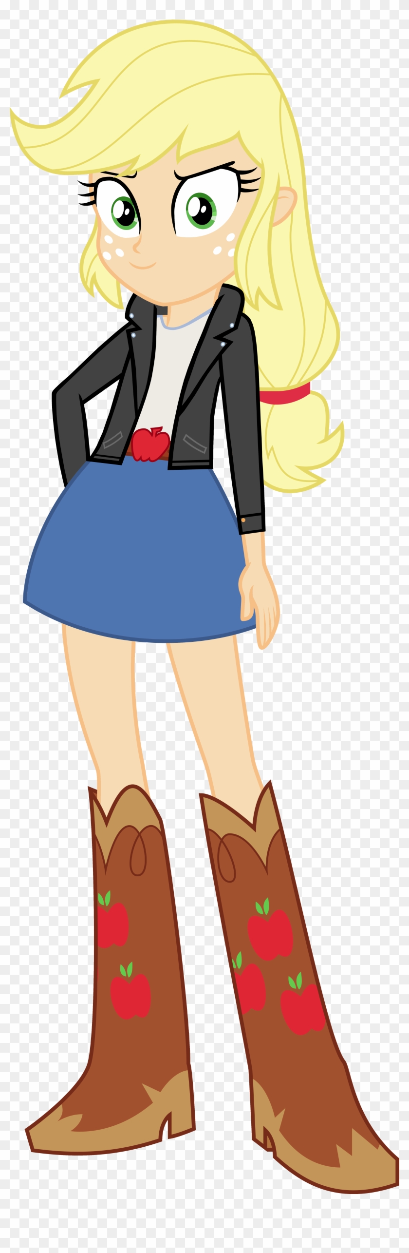 Applejack Equestria Girls Jacket By Sebisscout1997 - Imagens Equestria Girls Applejack #867889