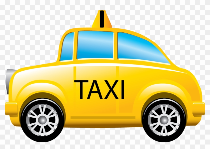 Taxi Cab Clipart Transparent Background - Taxi Png #867863