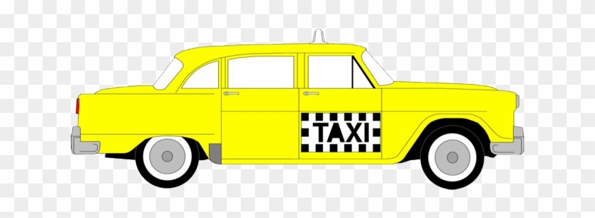 Taxi Cab Clipart Land Transportation - Taxi Cab #867888