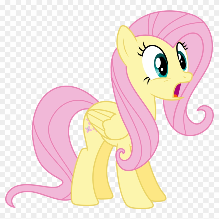 Fluttershy Surprised By Skie-vinyl - Дружба Это Чудо Удивлённые Пони #867901