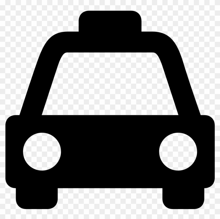 This Is An Icon Of A Taxi Cab - Car Icon Png #867899