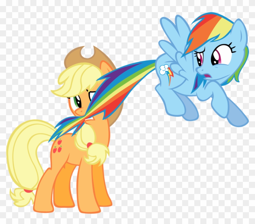 Applejack - Mlp Rainbow Dash Tail #867912