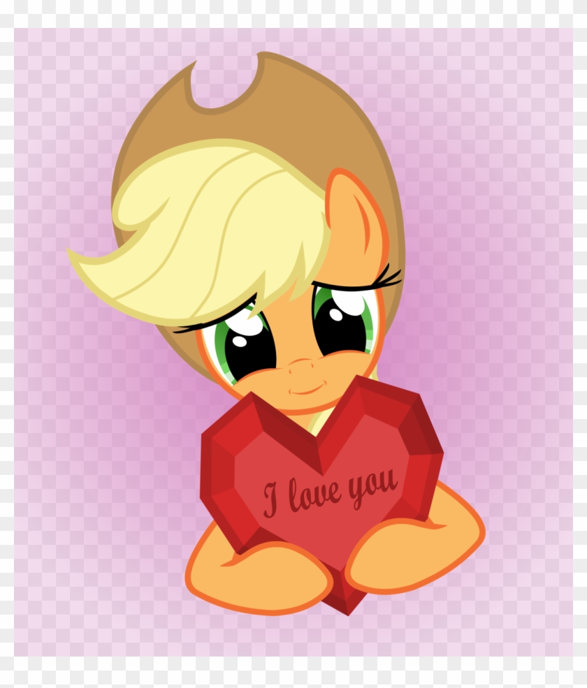 Applejack Loves You By Galekz Applejack Loves You By - My Little Pony Applejack Loves You #867921