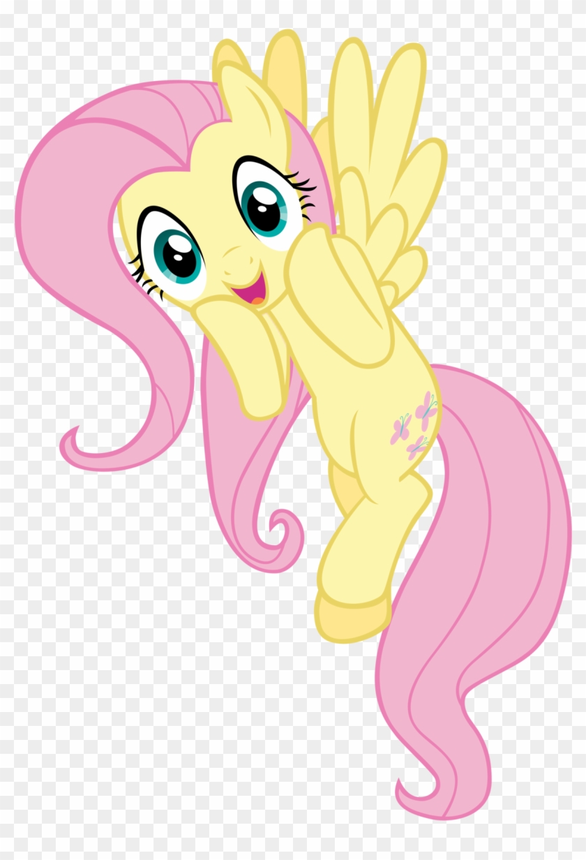 Surprised Fluttershy By Fimvisible Surprised Fluttershy - Fluterfly My Litle Pony #867970