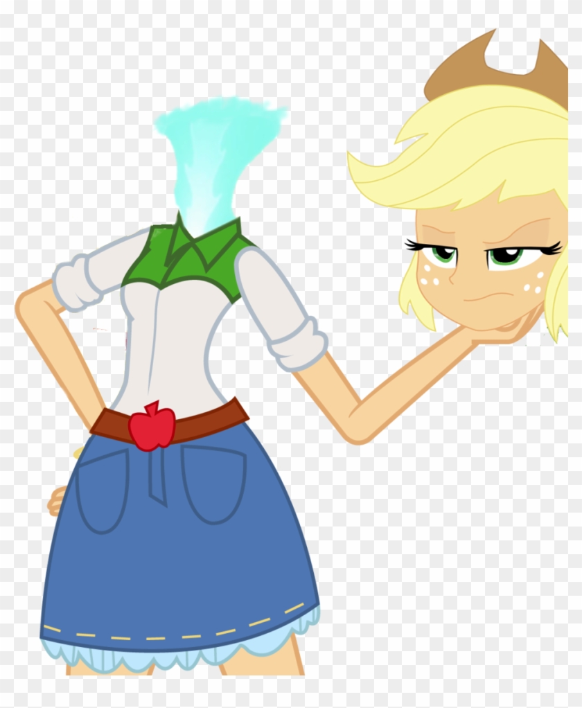 Applejack, Clothes, Cowboy Hat, Denim Skirt, Dullahan, - My Little Pony: Equestria Girls #867991