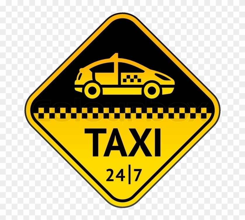 Taxi Airport Bus Yellow Cab Clip Art - Taxi Logo Transparent #867997