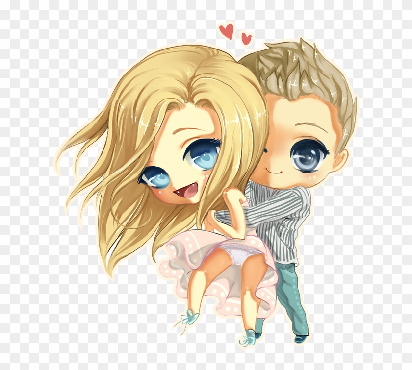 Chibi Lovers By Mjusi On Deviantart - Cute Anime Lovers Chibi #868080