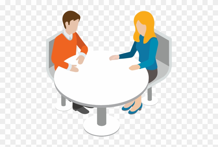 Meet Our Team - One On One Interview Clipart #868083