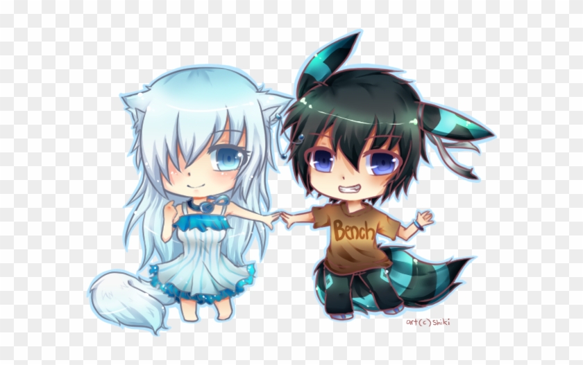 Love Anime Couple Anime Girl And Boy HD Png Download  vhv