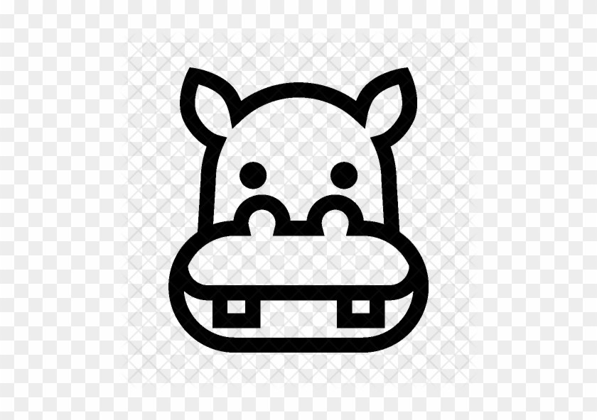 Hippo Icon - Hippo Icon #868207