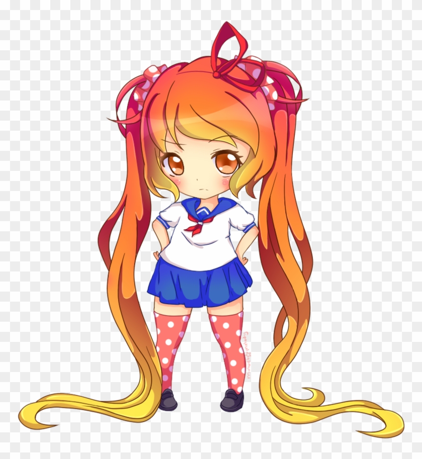 "everyone's Favorite Punching Bag" In The Current Yandere - Yandere Simulator Osana Najimi Chibi #868239