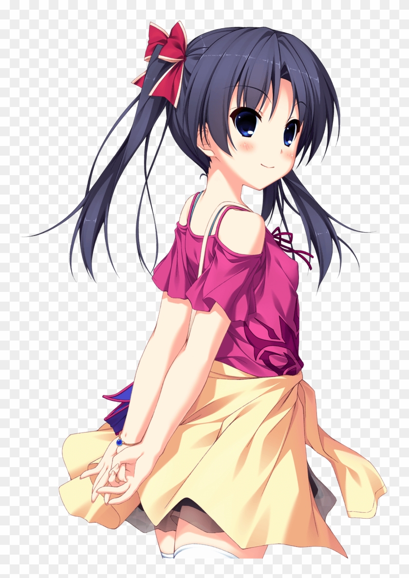 World - Anime Girl Picture Standing - Free Transparent PNG Clipart Images  Download