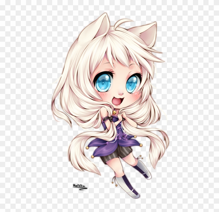 Cartoon - Chibi Manga Anime Girl #868247