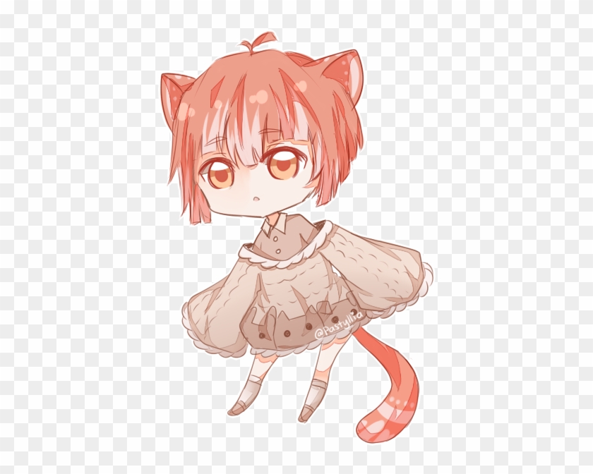 Suzuki By Pastyllia Chibi Anime Girl In Oversized Sweater Free Transparent PNG Clipart Images Download