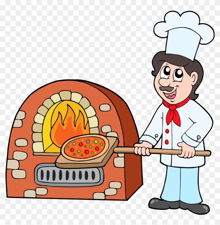 Pizza Baking Chef Oven - Imagenes De Hornear Animadas #868404