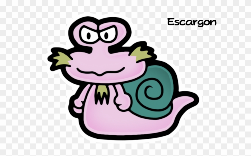 Paper Escargon By Mechanicaloven - Cartoon #868432