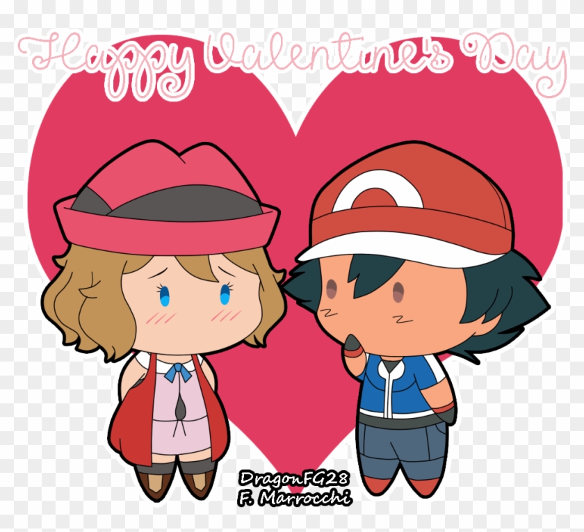[amourshipping] Happy Valentine's Day By Dragonfg28 - Digital Art #868473
