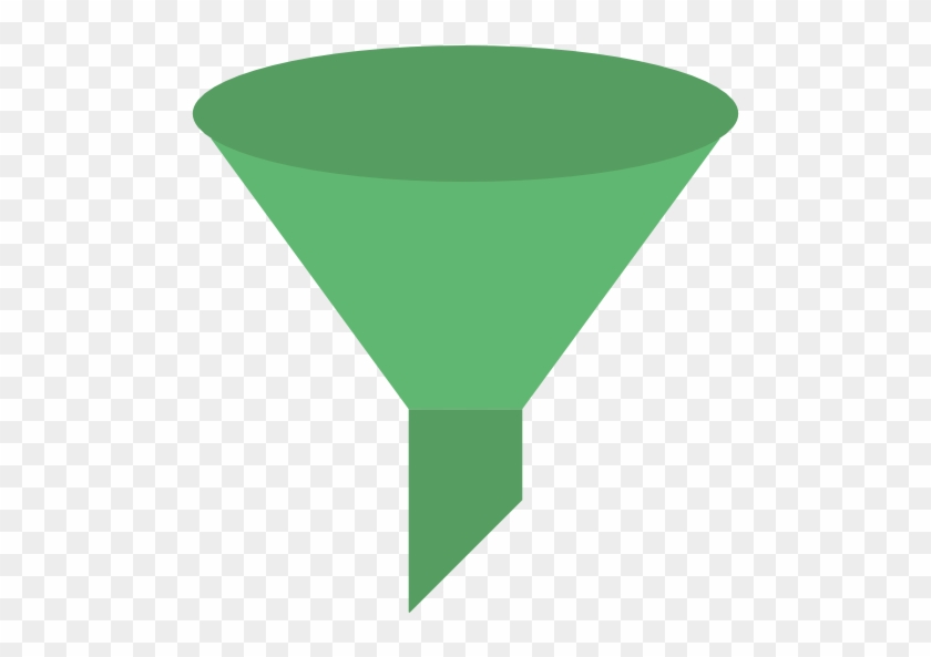 Funnel Free Icon - Filter Icon Green Png #868499