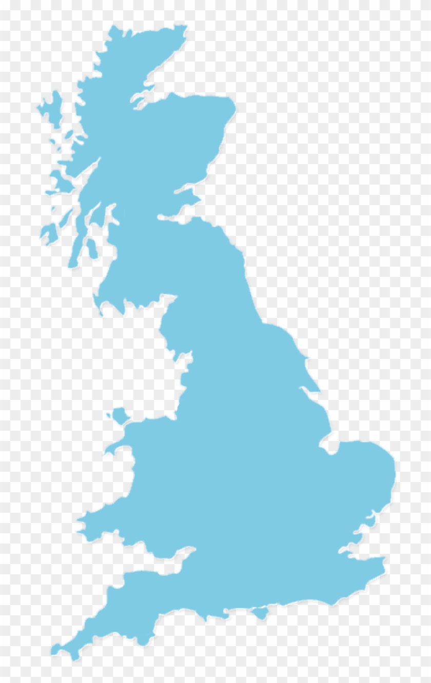 Outline Map Of Great - New Forest On The Uk Map #868511