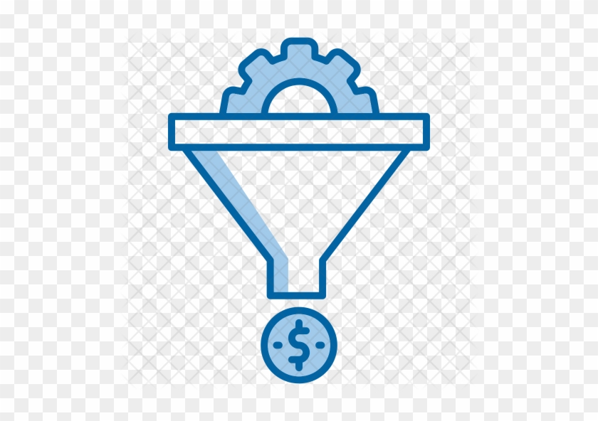 Sales Funnel Icon - Funnel Icon #868616