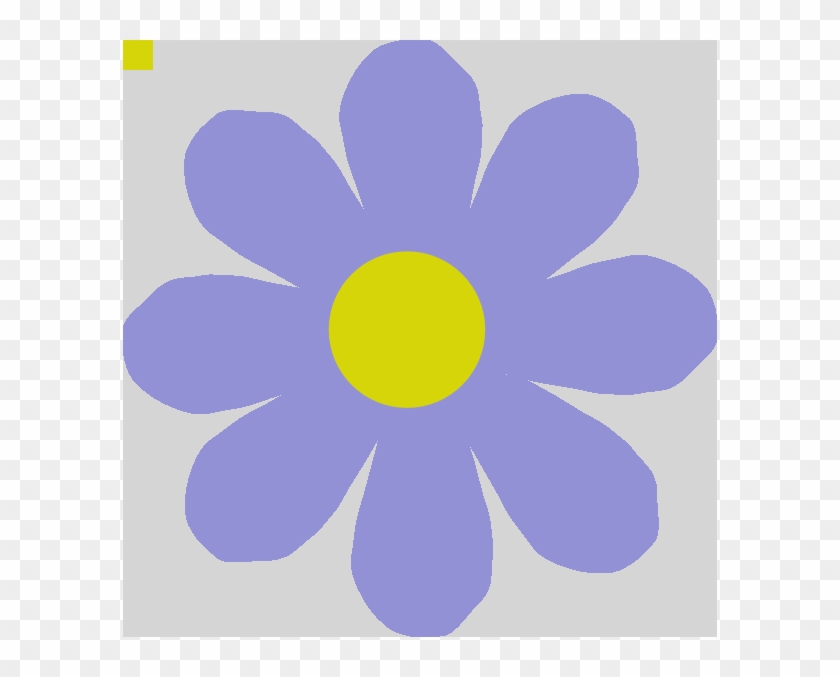 Flower With 8 Petals Clipart #868634